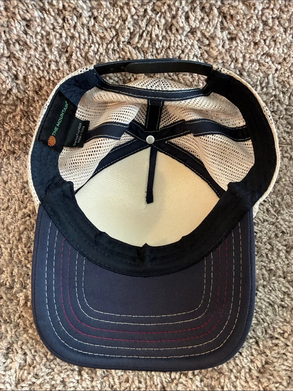 The Mountain Navy Patriotic Howl SnapBack Trucker Cap